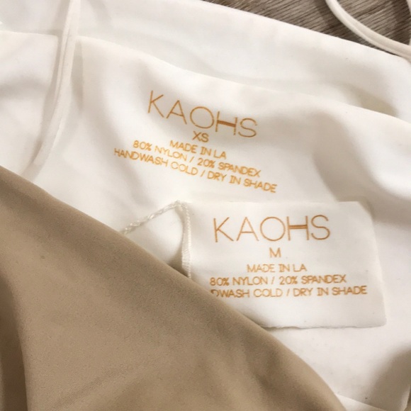 KAOHS Brigitte White Reversible Bikini Set - Picture 5 of 5